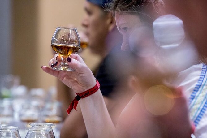 Rum Tasting Tour at Casa BACARDÍ in Puerto Rico - The tasting room and premium bottle lineup