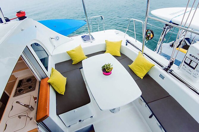 Sailing and Snorkeling Day Charter in Fajardo, Puerto Rico - Swimming, beach time, and the floating lily pad