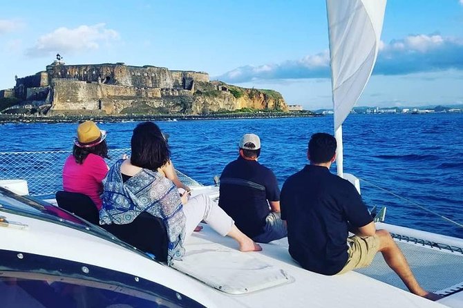 San Juan Bay Day Sail with Drinks Included - San Juan Bay, seen from a traditional sailboat
