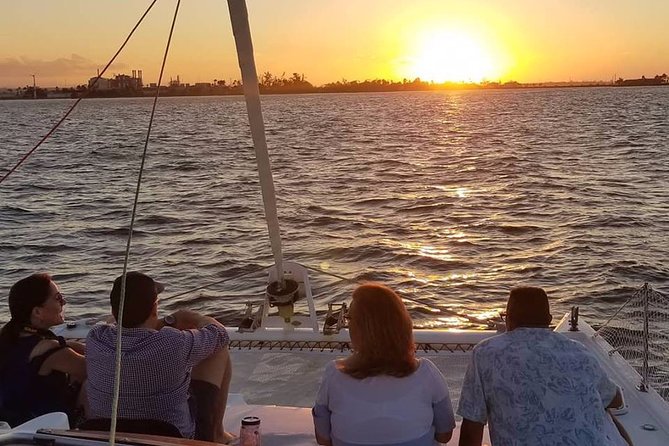 San Juan Catamaran Sunset Sail with Drinks Included - A gentle route around San Juan Bay