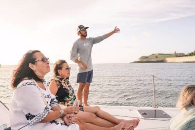 San Juan Catamaran Sunset Sail with Drinks Included