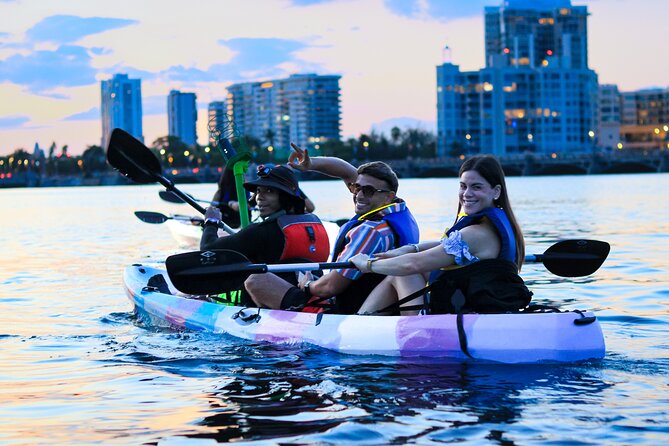 San Juan Glow Kayak Tour + Salsa Experience @ Condado Beach - Under the bridge tunnels and toward San Gerónimo Fort