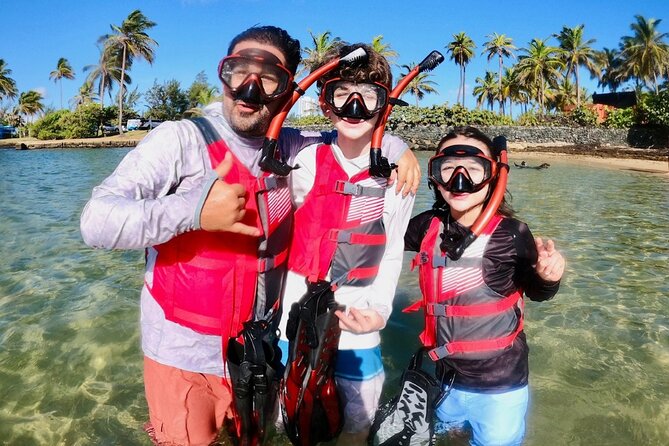 San Juan: Kids and Family Snorkeling Adventure with Videos - What the $45 price includes