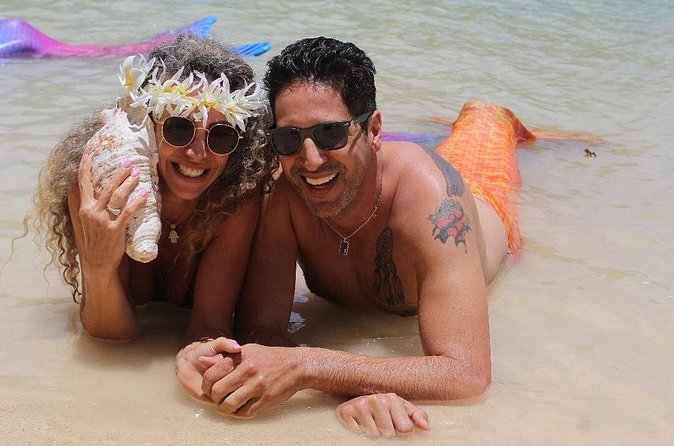 San Juan Mermaid Snorkel Experience with Video Shoot - Snorkeling with the tail in Escambron’s protected bay
