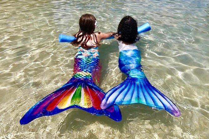 San Juan Mermaid Snorkel Experience with Video Shoot - What families should know about tails and safety gear