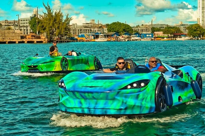 San Juan PR Watersports Car Rental Green McLaren - The safety briefing matters