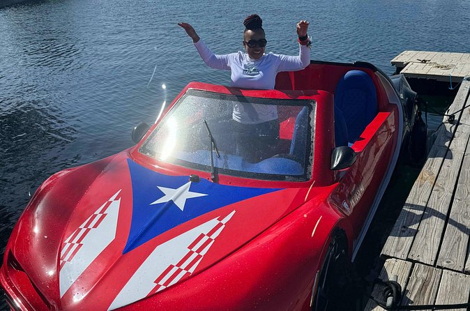 San Juan Watersports Car Rentals Red Bugatti - What the staff add to the experience