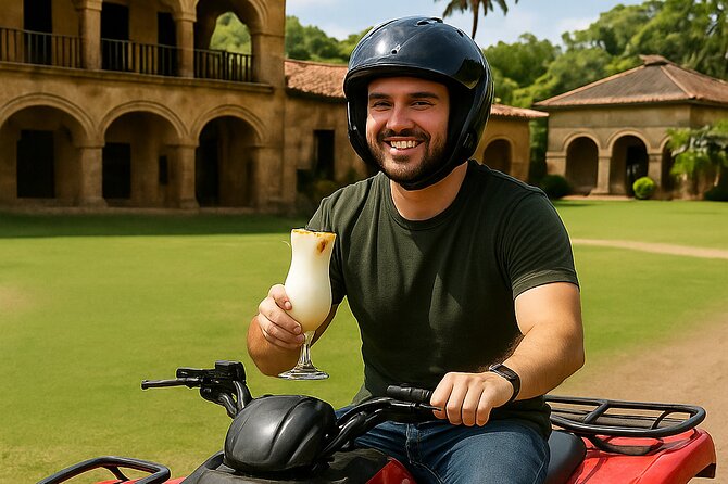 Single ATV Experience: Free Piña Colada + Hacienda Transfer - Ending at the Mojito Bar