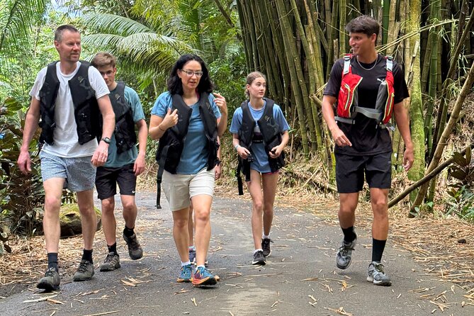 Small Group El Yunque Half Day Tour with Transport: Waterslide - Safety is more than a helmet