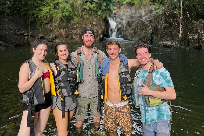 Small-Group El Yunque Rainforest & Transportation Luquillo Beach - Waterfall Swimming and Natural Waterslides