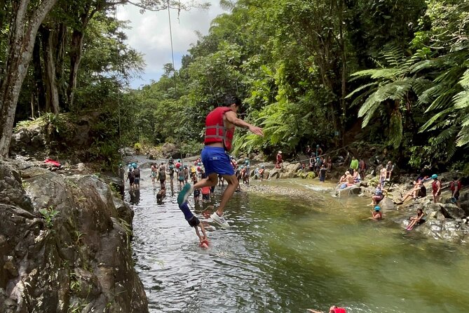 Small-Group El Yunque Waterslide Adventure & transportation - The real appeal: El Yunque with a pulse