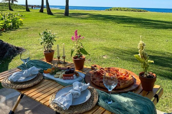 Tailor Made Luxury Picnic with Breathtaking Views - The setup: canopy, table, and small comforts
