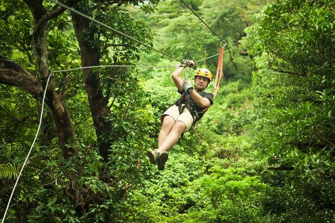 Toro Verde 7-Zipline Tour Plus the Beast with Pickup - The Beast and the Superman-style finish