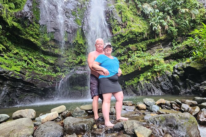 Tropical Rainforest Wonders Full Day Experience from San Juan - Las Delicias waterfall starts the water time