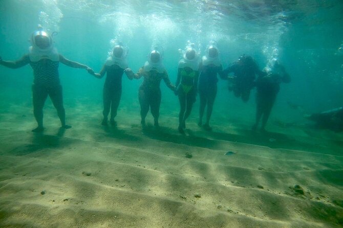 Underwater Sea Trek in San Juan: Explore Beneath the Waves - The guide is part of the attraction