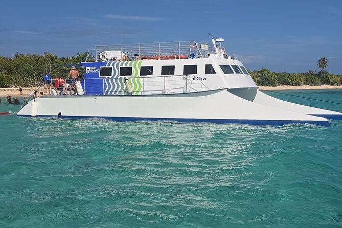 Vieques: Beach and Snorkeling Tour by Catamaran from Fajardo - Four hours at a Vieques beach