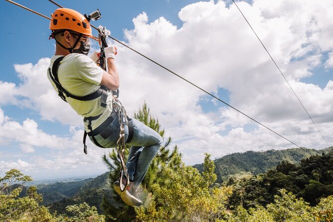 Zipline Adventure Tour - Safety briefing, harness fitting, and the first platform
