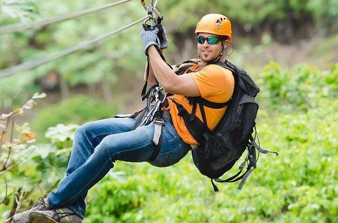 Zipline Adventure Tour - How much time is spent in the air?