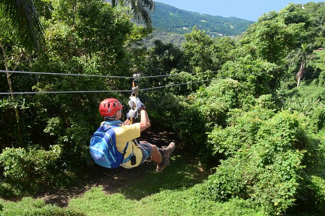 Ziplining at the Rainforest in Puerto Rico - A rainforest adventure with more than one trick